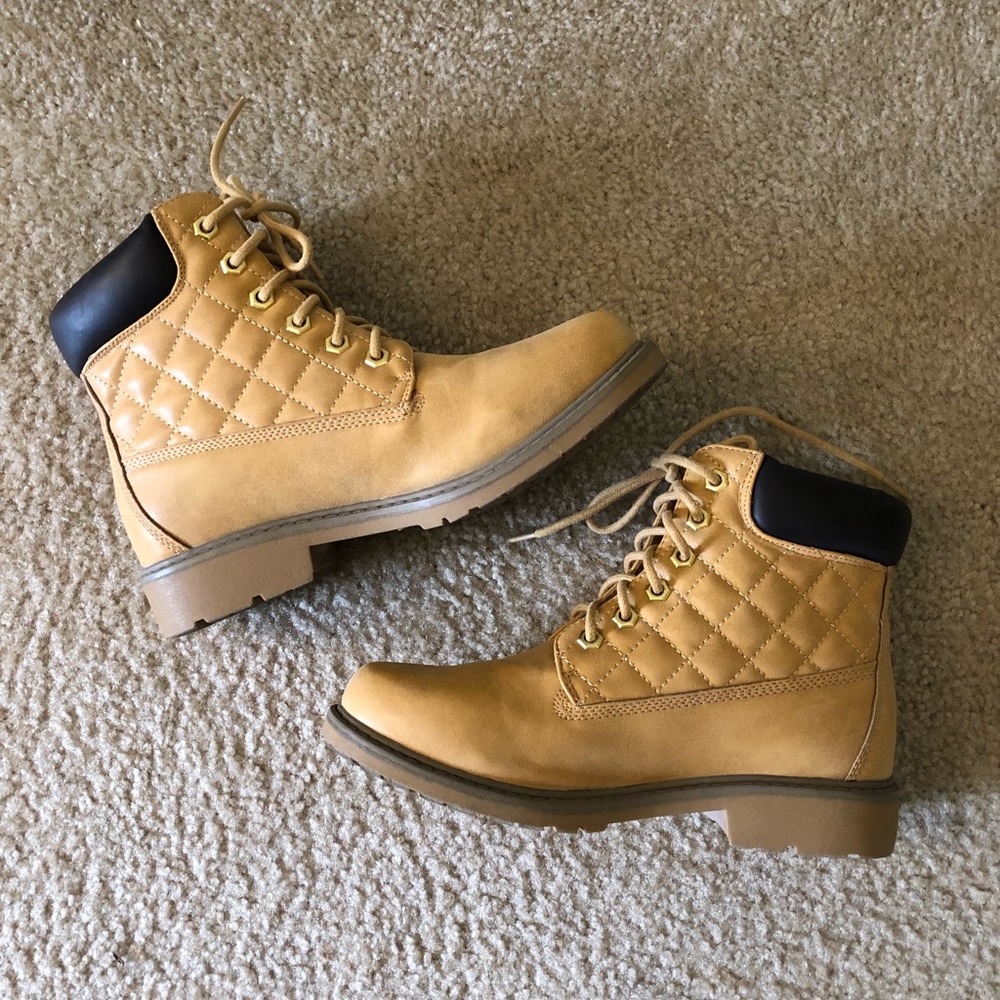 Tan boots